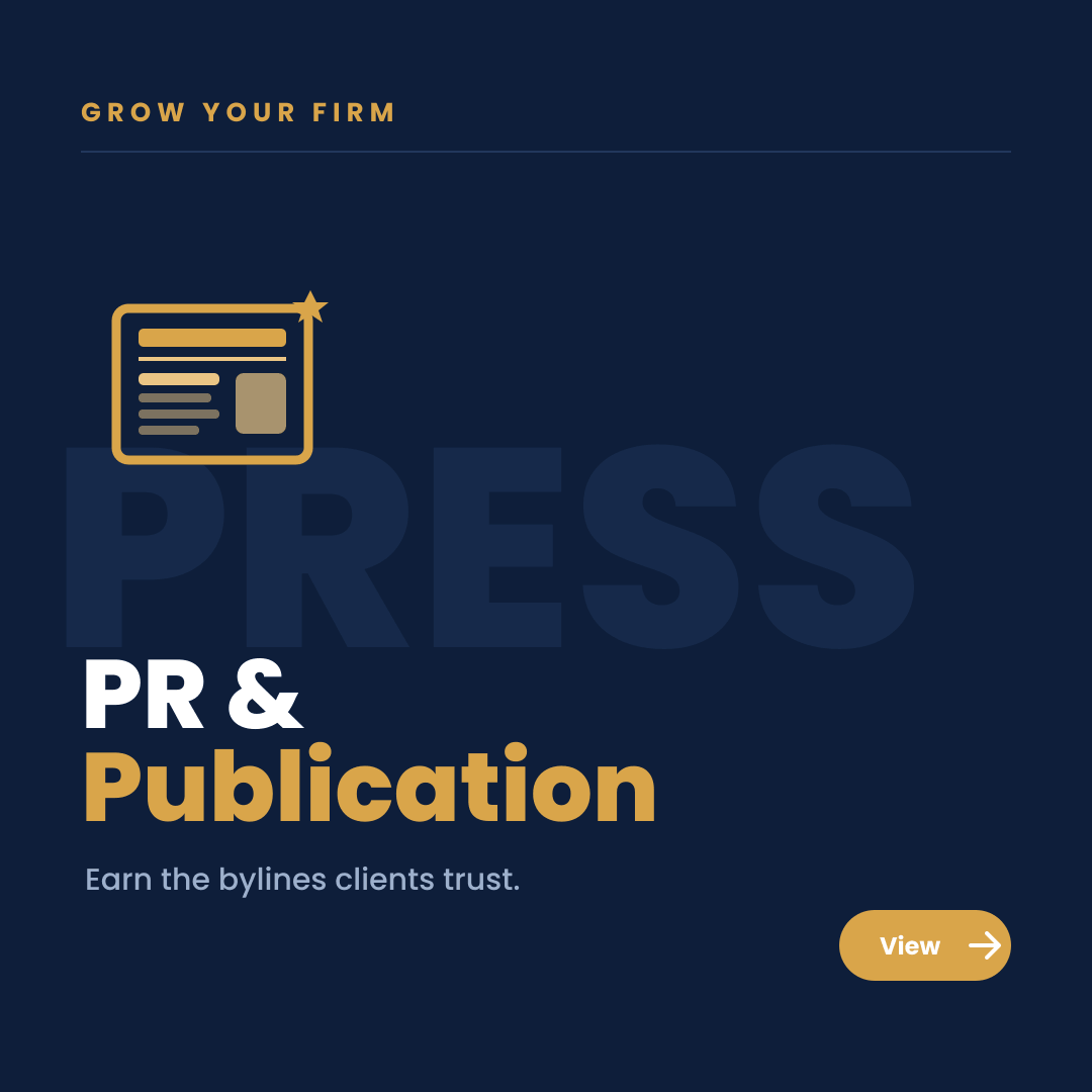 PR & Publication