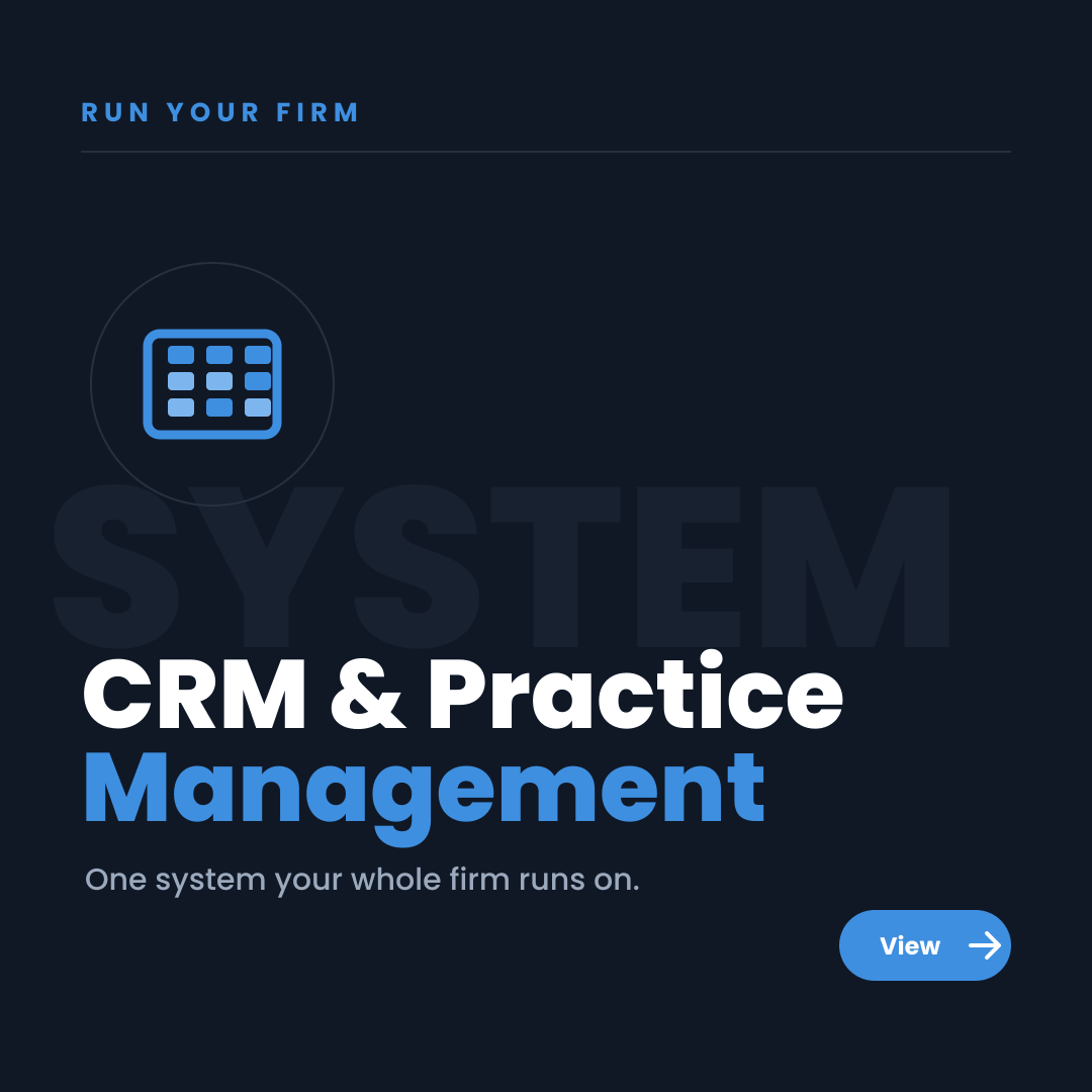 CRM & Practice Management